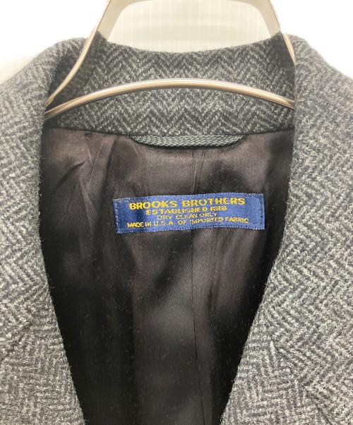 BROOKS BROTHERS（ブルックスブラザーズ）BROOKS BROTHERS (ブルックスブラザーズ) 80’S USA製ウールコート グレー サイズ:なしの古着・服飾アイテム