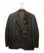 G-Stageジーステージ）の古着「レザーテーラードジャケット」｜ブラウン