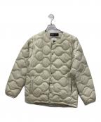 NANGAナンガ）の古着「インナーダウンジャケット」｜アイボリー