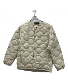 NANGA（ナンガ）の古着「インナーダウンジャケット」｜アイボリー