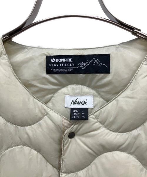 NANGA（ナンガ）NANGA (ナンガ) インナーダウンジャケット アイボリー サイズ:Lの古着・服飾アイテム