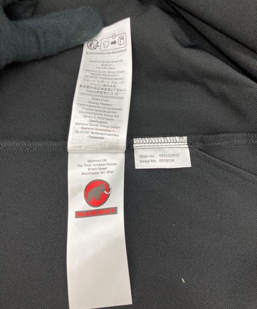 MAMMUT（マムート）MAMMUT (マムート) ジップアップジャケット ブラック サイズ:Mの古着・服飾アイテム