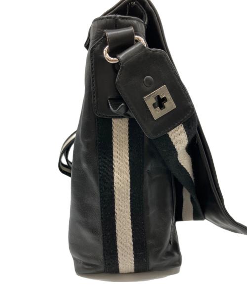 BALLY（バリー）BALLY (バリー) ショルダーバッグ ブラックの古着・服飾アイテム