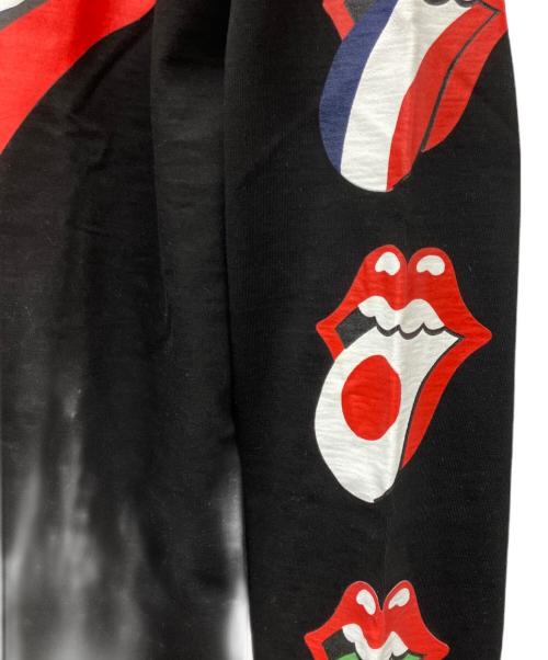 Market rolling stones（ローリングストーンズ）Market rolling stones (ローリングストーンズ) WORLD FLAG LONGSLEEVED T-SHIRT ブラック サイズ:Lの古着・服飾アイテム