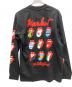 Market rolling stones (ローリングストーンズ) WORLD FLAG LONGSLEEVED T-SHIRT ブラック サイズ:L：8000円