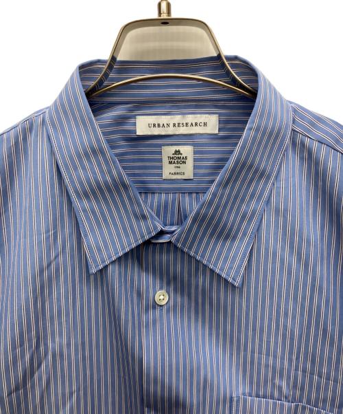 URBAN RESEARCH（アーバンリサーチ）URBAN RESEARCH (アーバンリサーチ) THOMAS MASON OVER SHIRTS ブルー サイズ:Lの古着・服飾アイテム