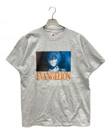 RADIO EVA×FRUIT OF THE LOOM（ラヂオエヴァ×フルーツオブザルーム）の古着「半袖カットソー」｜ライトグレー