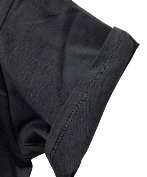 RADIO EVA（ラヂオエヴァ）RADIO EVA (ラヂオエヴァ) FRUIT OF THE LOOM (フルーツオブザルーム) 半袖カットソー ブラック サイズ:Lの古着・服飾アイテム