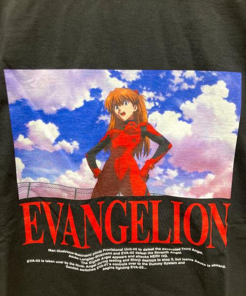 RADIO EVA（ラヂオエヴァ）RADIO EVA (ラヂオエヴァ) FRUIT OF THE LOOM (フルーツオブザルーム) 半袖カットソー ブラック サイズ:Lの古着・服飾アイテム