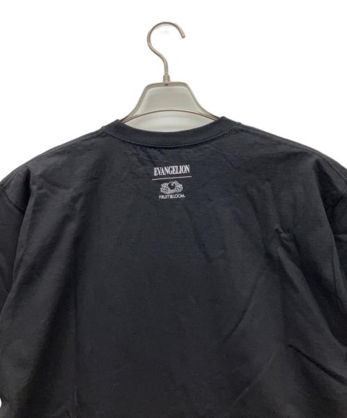 RADIO EVA（ラヂオエヴァ）RADIO EVA (ラヂオエヴァ) FRUIT OF THE LOOM (フルーツオブザルーム) 半袖カットソー ブラック サイズ:Lの古着・服飾アイテム