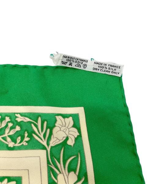 HERMES（エルメス）HERMES (エルメス) スカーフ グリーンの古着・服飾アイテム