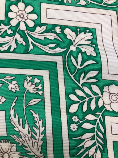 HERMES（エルメス）HERMES (エルメス) スカーフ グリーンの古着・服飾アイテム