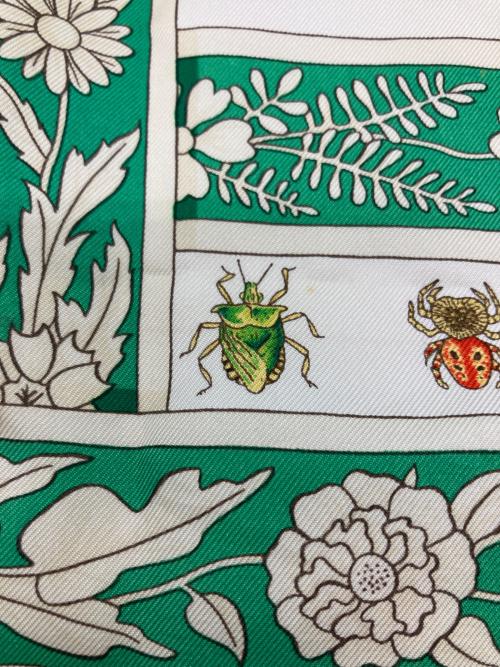 HERMES（エルメス）HERMES (エルメス) スカーフ グリーンの古着・服飾アイテム