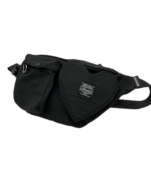 OUTDOOR（アウトドア）OUTDOOR (アウトドア) ハートウエストバッグ ブラックの古着・服飾アイテム