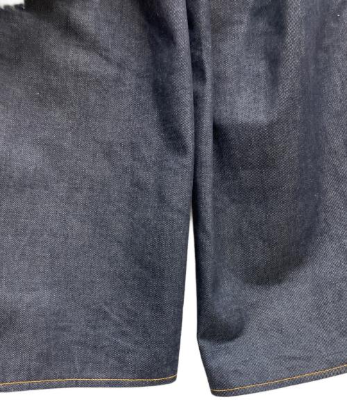 SUBLATIONS（サブレーションズ）SUBLATIONS (サブレーションズ) 2TUCK WIDE DENIM PANTS インディゴの古着・服飾アイテム
