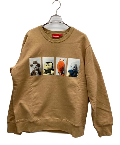 SUPREME（シュプリーム）SUPREME (シュプリーム) Mike Kelley (マイクケリー) 18AWクルーネックスウェット ベージュ サイズ:RN101837の古着・服飾アイテム