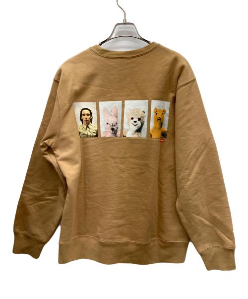 SUPREME（シュプリーム）SUPREME (シュプリーム) Mike Kelley (マイクケリー) 18AWクルーネックスウェット ベージュ サイズ:RN101837の古着・服飾アイテム
