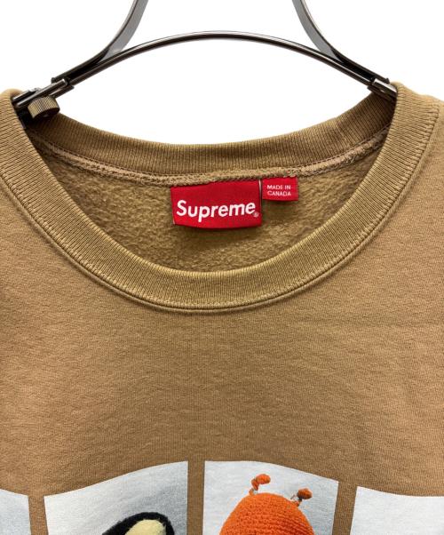 SUPREME（シュプリーム）SUPREME (シュプリーム) Mike Kelley (マイクケリー) 18AWクルーネックスウェット ベージュ サイズ:RN101837の古着・服飾アイテム