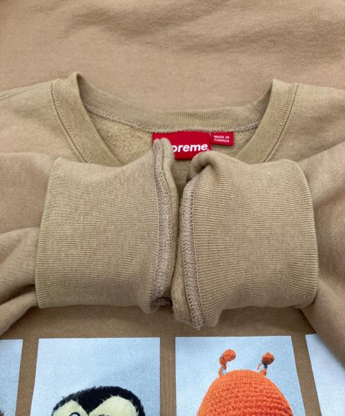 SUPREME（シュプリーム）SUPREME (シュプリーム) Mike Kelley (マイクケリー) 18AWクルーネックスウェット ベージュ サイズ:RN101837の古着・服飾アイテム