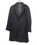 1piu1uguale3ウノピュウノウグァーレトレ）の古着「チェスターコート」｜ブラック