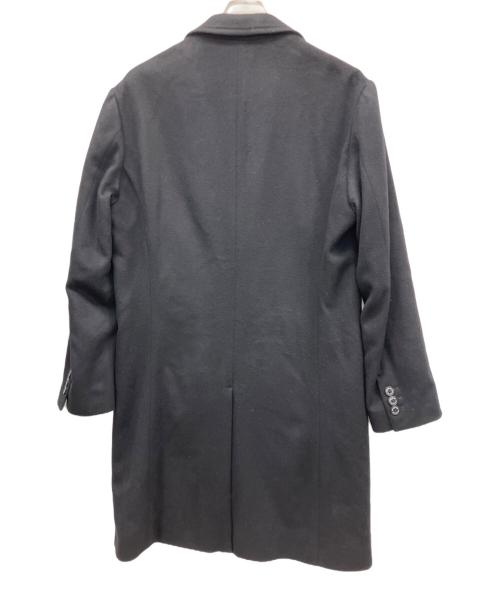 1piu1uguale3（ウノピュウノウグァーレトレ）1piu1uguale3 (ウノピュウノウグァーレトレ) チェスターコート ブラック サイズ:SIZE Ⅵの古着・服飾アイテム