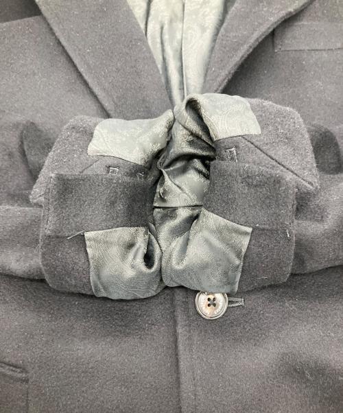 1piu1uguale3（ウノピュウノウグァーレトレ）1piu1uguale3 (ウノピュウノウグァーレトレ) チェスターコート ブラック サイズ:SIZE Ⅵの古着・服飾アイテム