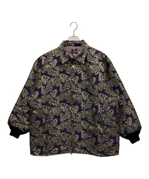 Needles（ニードルズ）Needles (ニードルズ) パピヨン柄パデットジャケット パープル サイズ:M 未使用品の古着・服飾アイテム