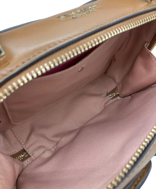 Kate Spade（ケイトスペード）Kate Spade (ケイトスペード) ショルダーバッグ ブラウン×ピンクの古着・服飾アイテム