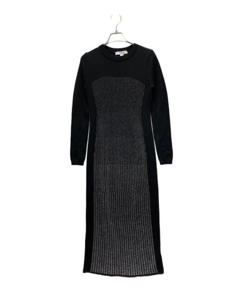 Y-3（ワイスリー）Y-3 (ワイスリー) ニットワンピース ブラック サイズ:XSの古着・服飾アイテム