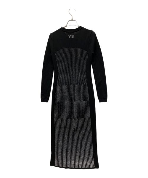 Y-3（ワイスリー）Y-3 (ワイスリー) ニットワンピース ブラック サイズ:XSの古着・服飾アイテム
