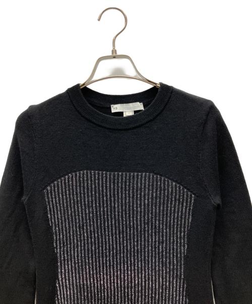 Y-3（ワイスリー）Y-3 (ワイスリー) ニットワンピース ブラック サイズ:XSの古着・服飾アイテム