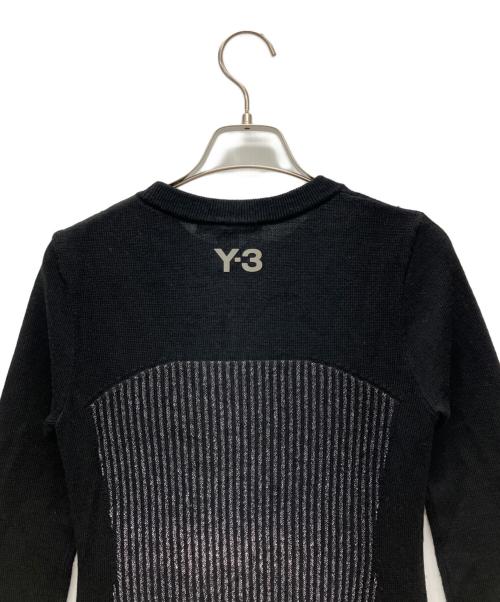 Y-3（ワイスリー）Y-3 (ワイスリー) ニットワンピース ブラック サイズ:XSの古着・服飾アイテム