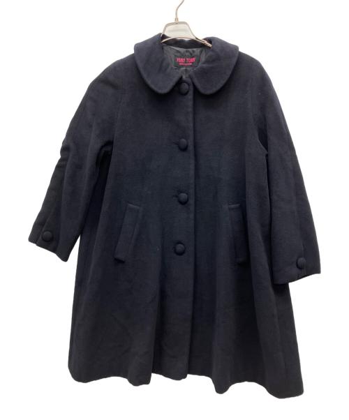 YUKI TORII（ユキ トリイ）YUKI TORII (ユキ トリイ) ロングコート ネイビー サイズ:SIZE 9の古着・服飾アイテム