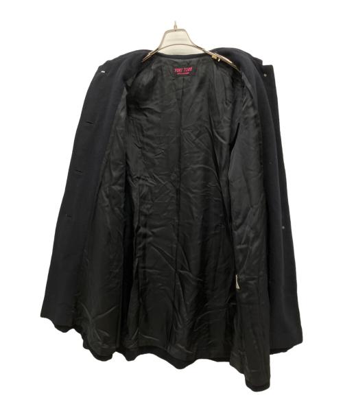YUKI TORII（ユキ トリイ）YUKI TORII (ユキ トリイ) ロングコート ネイビー サイズ:SIZE 9の古着・服飾アイテム