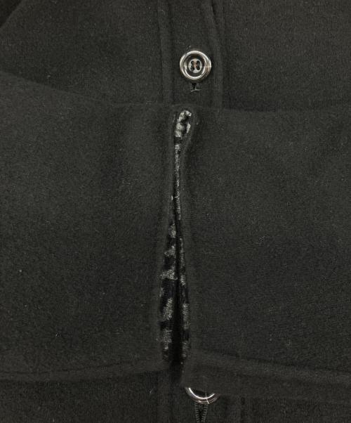 hi-dollrb（ハイドルビー）hi-dollrb (ハイドルビー) ロングコート ブラック サイズ:Sの古着・服飾アイテム