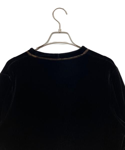 FENDI（フェンディ）FENDI (フェンディ) ベロアカットソー ネイビー サイズ:不明の古着・服飾アイテム