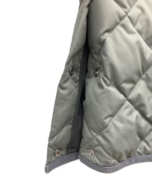 TAION（タイオン）TAION (タイオン) パイピイングダウンキルティングジャケット グリーン サイズ:XSの古着・服飾アイテム