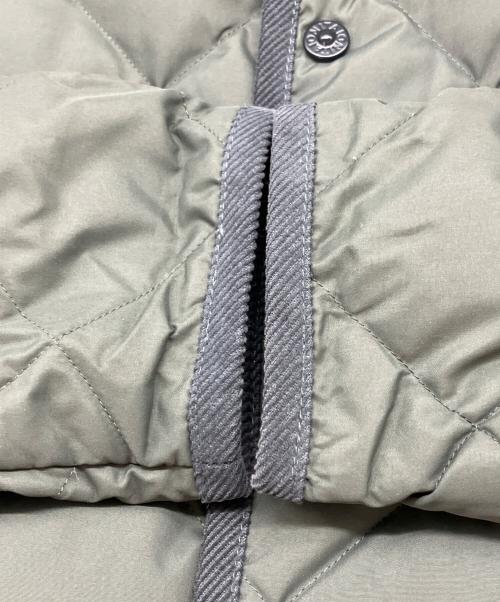 TAION（タイオン）TAION (タイオン) パイピイングダウンキルティングジャケット グリーン サイズ:XSの古着・服飾アイテム