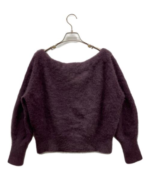 La boutique BonBon（ラブティックボンボン）La boutique BonBon (ラブティックボンボン) 厚手ニット パープル サイズ:Fの古着・服飾アイテム