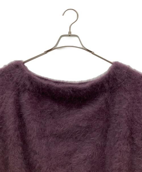 La boutique BonBon（ラブティックボンボン）La boutique BonBon (ラブティックボンボン) 厚手ニット パープル サイズ:Fの古着・服飾アイテム