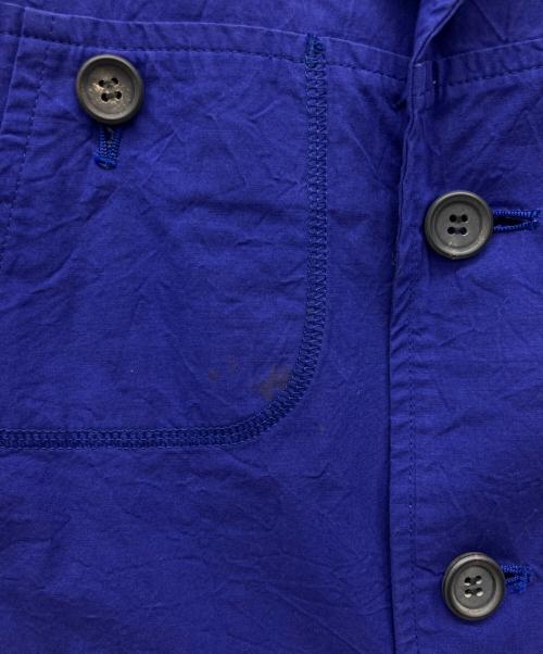 ISSEY MIYAKE（イッセイミヤケ）ISSEY MIYAKE (イッセイミヤケ) テーラードジャケット ブルー サイズ:Mの古着・服飾アイテム