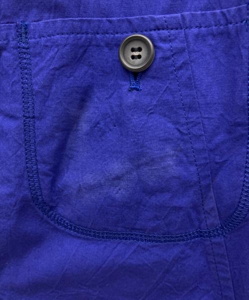 ISSEY MIYAKE（イッセイミヤケ）ISSEY MIYAKE (イッセイミヤケ) テーラードジャケット ブルー サイズ:Mの古着・服飾アイテム