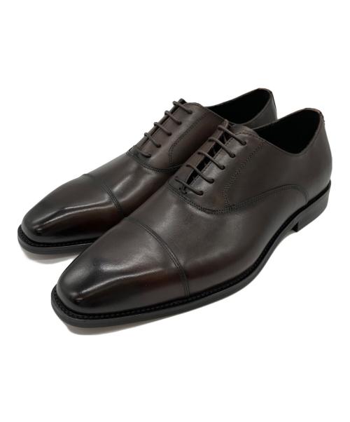 LUCIUS（ルシウス）LUCIUS (ルシウス) ストレートチップシューズ ダークブラウン サイズ:25.5の古着・服飾アイテム