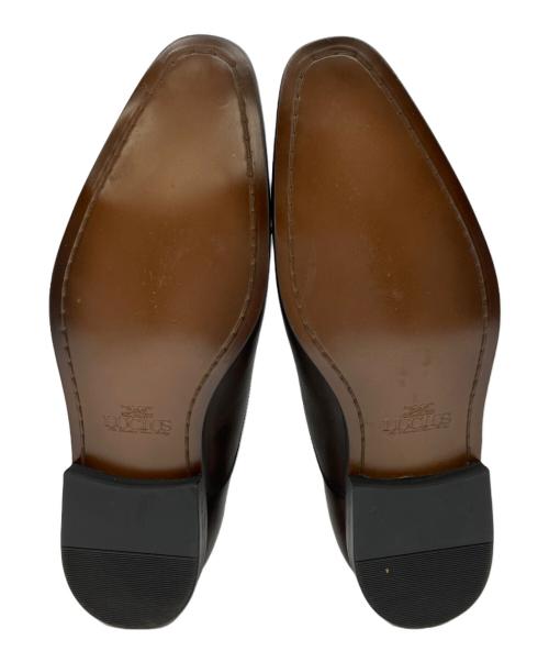 LUCIUS（ルシウス）LUCIUS (ルシウス) ストレートチップシューズ ダークブラウン サイズ:25.5の古着・服飾アイテム
