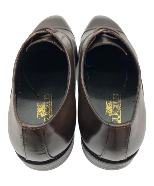 LUCIUS（ルシウス）LUCIUS (ルシウス) ストレートチップシューズ ダークブラウン サイズ:25.5の古着・服飾アイテム