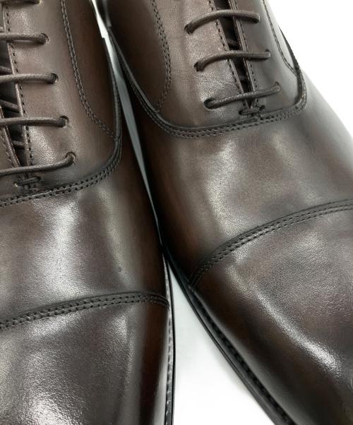 LUCIUS（ルシウス）LUCIUS (ルシウス) ストレートチップシューズ ダークブラウン サイズ:25.5の古着・服飾アイテム