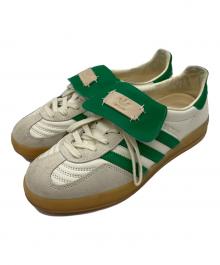 adidas（アディダス）の古着「GAZELLE INDOOR NIU90」｜ベージュ×グリーン