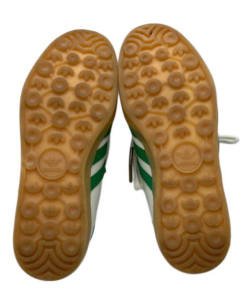 adidas（アディダス）adidas (アディダス) GAZELLE INDOOR NIU90 ベージュ×グリーン サイズ:24.5㎝の古着・服飾アイテム