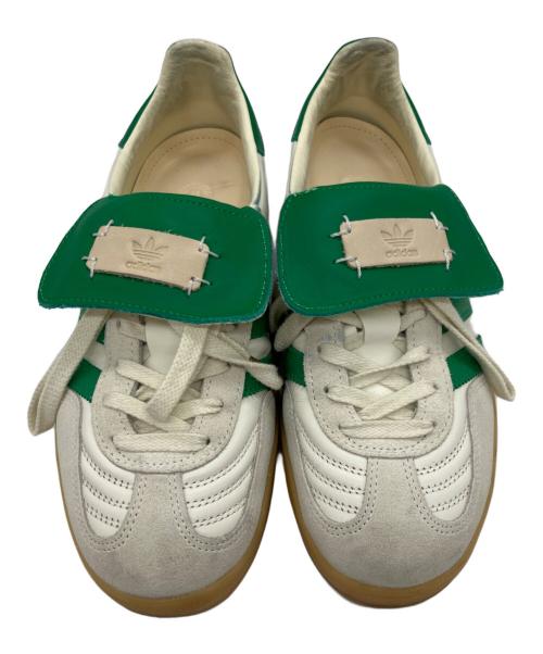 adidas（アディダス）adidas (アディダス) GAZELLE INDOOR NIU90 ベージュ×グリーン サイズ:24.5㎝の古着・服飾アイテム