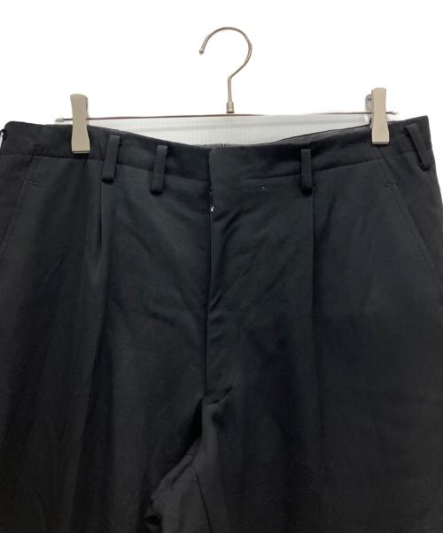 -（--）- (--) 60s-70ｓスラックス ブラック サイズ:XLの古着・服飾アイテム